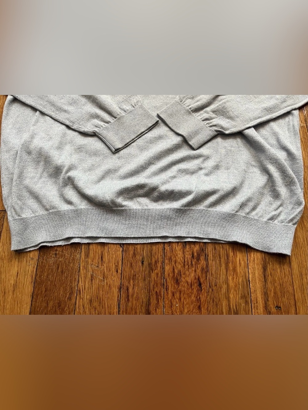 Brucello Cucinelli Men’s Cotton V-neck Sweater Italy Size 50 Medium Light Blue - Picture 5 of 15